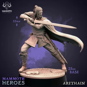 Arethain - Astral Voyage - 32mm Scale (25mm Base) - Mammoth Factory