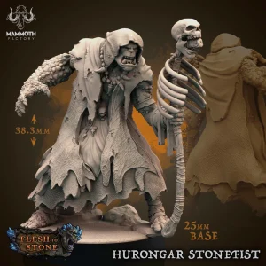 Hurongar Stonefist - Flesh To Stone - 32mm Scale(25mm Base) - Mammoth Factory
