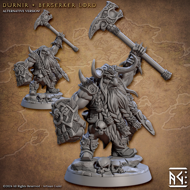 Dwarven Heroes - The Quest for Goldvein - 32mm Scale - Designed by Artisan Guild