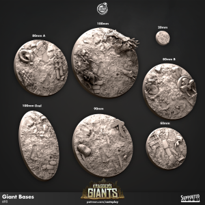 Giant Bases - Kraggers Giants - CastNPlay