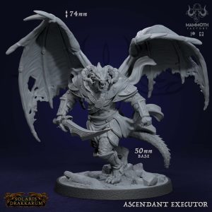 Ascendant Executor - Solaris Drakkarum - 32mm Scale (50mm Base) - Mammoth Factory