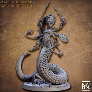 Baal's Heroes - City of Intrigues - 32mm Scale - Designed by Artisan Guild