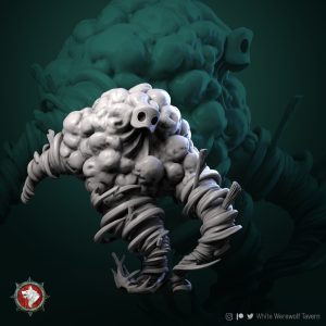 Large Elementals - Elemental Miniature - 32mm Scale - White Werewolf Tavern