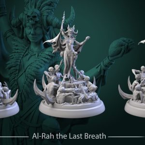 Al-Rah the Last Breath - Order of the Grave Whisper - 32mm || 75mm Scale - White Werewolf Tavern