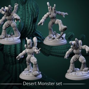 Desert Monsters - Dessiccation - 32mm Scale (25mm Base) - White Werewolf Tavern