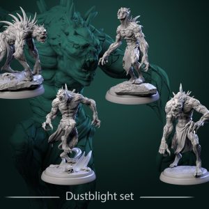 Dustblights - Dessiccation - 32mm Scale (25mm Base) - White Werewolf Tavern