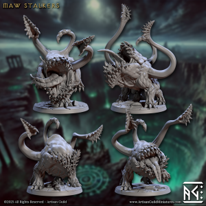 Maw Stalkers - Descent into the Hive - 32mm Scale (50mm Base) - Artisan Guild