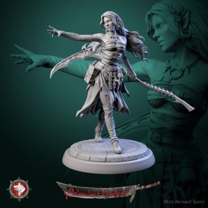 Alberta the Soulflayer - Malevolent Mischief - 32/75mm Scale - White Werewolf Tavern