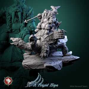 Bjorik, The Glacial Nomad - A Frigid Hope - 32mm Scale - White Werewolf Tavern