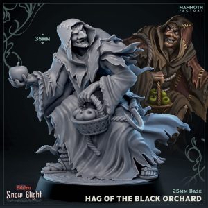 Hag of the Black Orchard - Snow Blight  - 32mm Scale (25mm Base) - Mammoth Factory