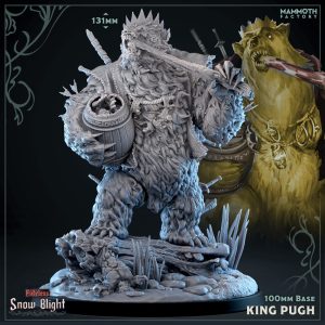 King Pugh - Snow Blight  - 32mm Scale (100mm Base) - Mammoth Factory