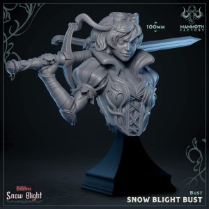 Snow Blight Bust - Snow Blight  - Display Figurine - Mammoth Factory