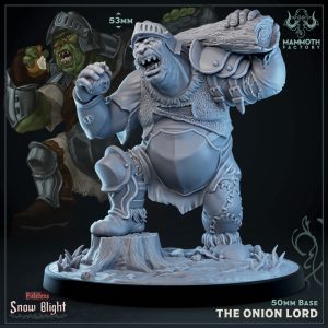 The Onion Lord - Snow Blight  - 32mm Scale (50mm Base) - Mammoth Factory