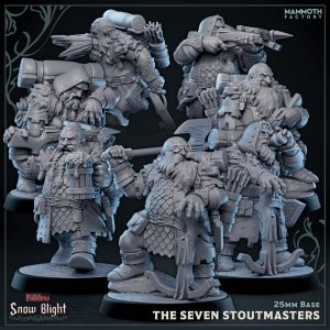 The Seven Stoutmasters - Snow Blight  - 32mm Scale (25mm Base) - Mammoth Factory