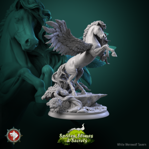 Pegasus - Sprites, Slimes and Secrets- 32/75  - White Werewolf Tavern